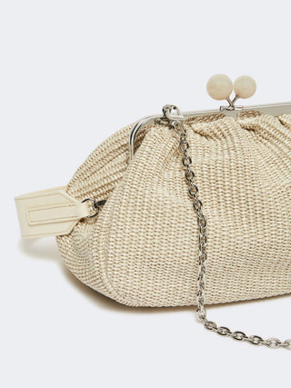 Pasticcino bag medium effetto rafia