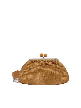 Pasticcino bag medium effetto rafia