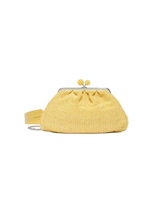 Pasticcino bag medium effetto rafia