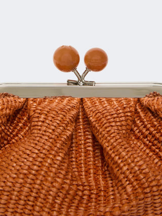 Pasticcino bag small effetto rafia