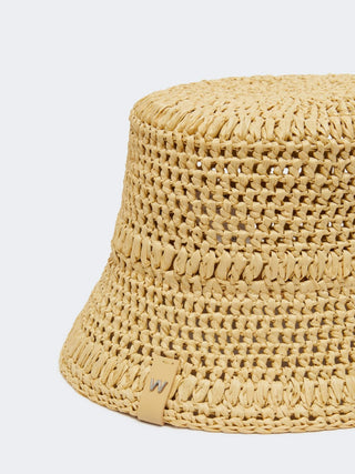 Cappello in viscosa crochet