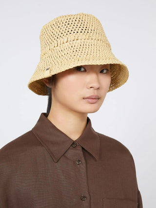 Cappello in viscosa crochet