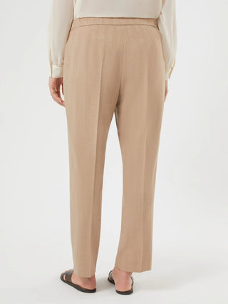 Pantaloni slim in twill
