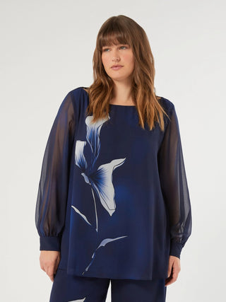 Blusa in georgette