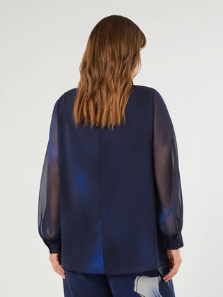Blusa in georgette