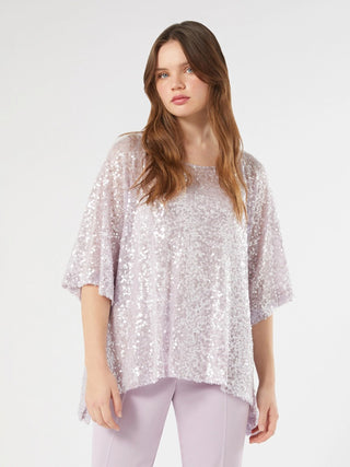 Poncho in paillettes