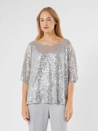 Poncho in paillettes