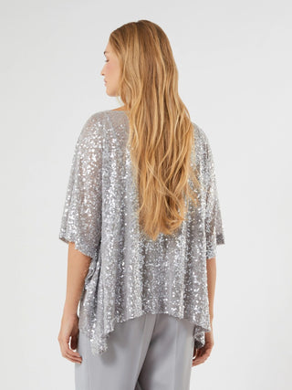 Poncho in paillettes