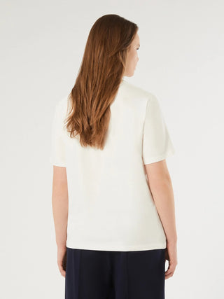 T-shirt in jersey con stampa