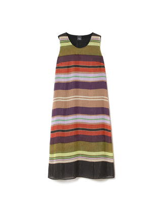 Abito in tencel stampato