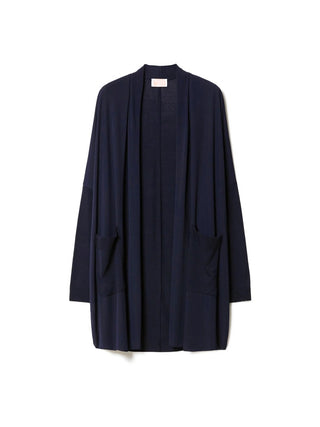 Cardigan in jersey e maglia