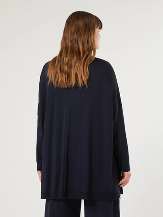 Cardigan in jersey e maglia
