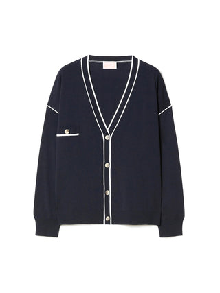 Cardigan in viscosa stretch