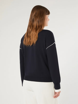 Cardigan in viscosa stretch