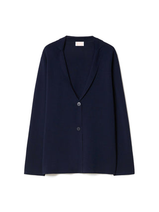 Giacca blazer in maglia