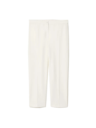 Pantalone a sigaretta in scuba crêpe stretch