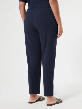 Pantalone a sigaretta in scuba crêpe stretch