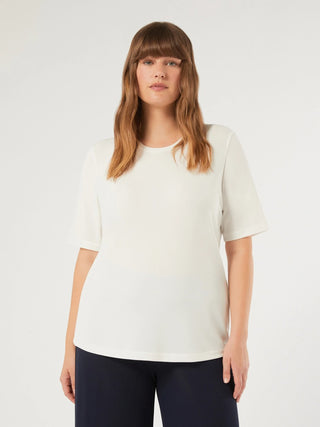 T-shirt in jersey fluido stretch