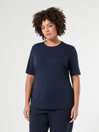 T-shirt in jersey fluido stretch