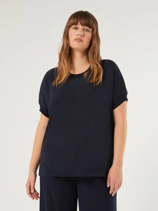 T-shirt in jersey fluido
