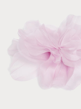 Spilla in organza di seta