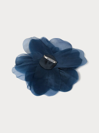 Spilla in organza di seta