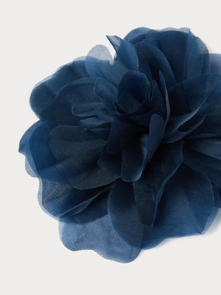 Spilla in organza di seta