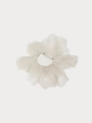 Spilla in organza di seta