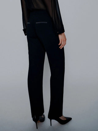 Pantalone dritto con cintura