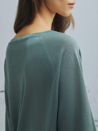 Maglia in viscosa aspetto tulle