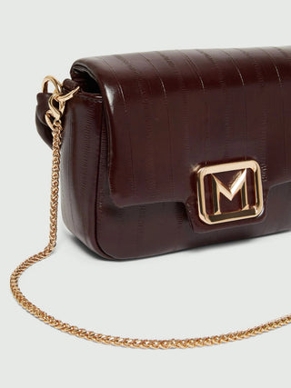 Borsa le muse small stampa rettile