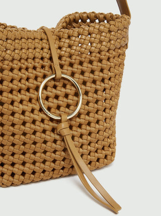 Borsa piccola in tessuto intrecciato