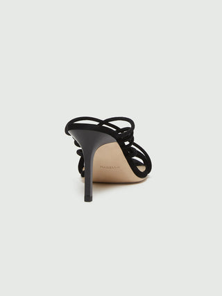 Sandalo mule in suede
