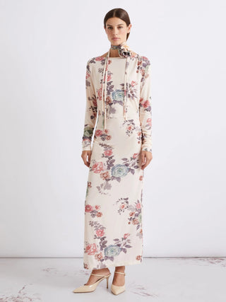 Abito longuette in jersey