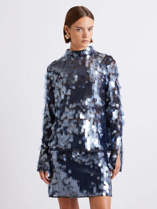Blusa con paillette