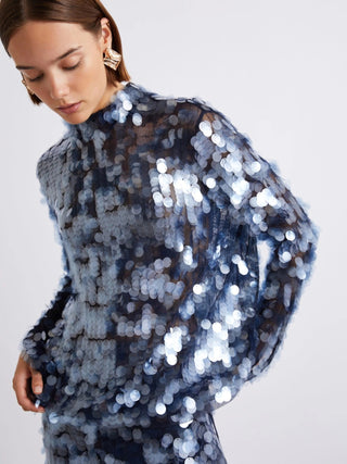 Blusa con paillette