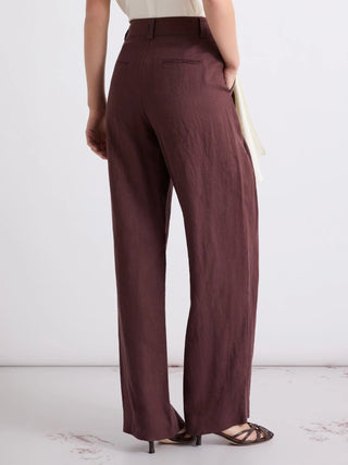 Pantalone in lino lavato