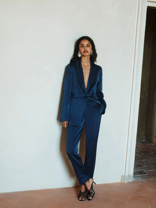 Chino in envers satin