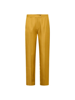 Chino in viscosa e lino