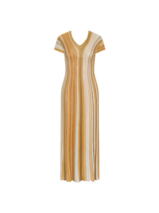 Abito in jersey con lurex