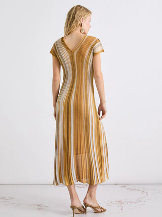 Abito in jersey con lurex