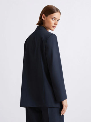 Blazer in gabardina di puro cotone