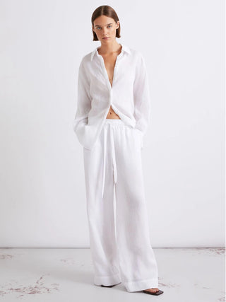 Pantalone in puro lino