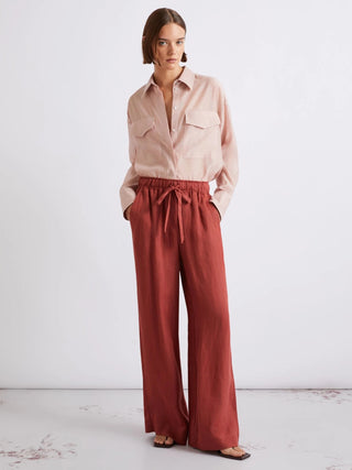 Pantalone in puro lino