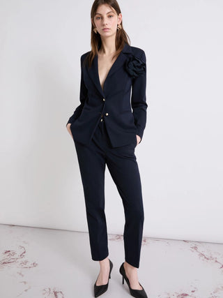 Pantalone chino in jersey