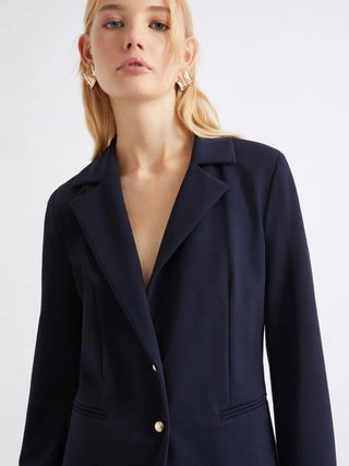 Blazer aderente in jersey