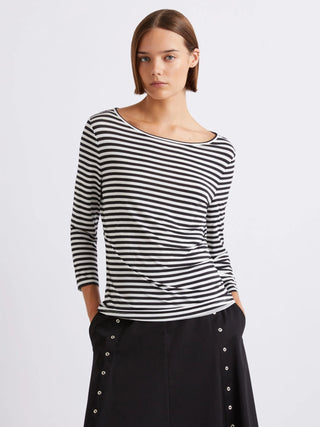 T-shirt in jersey a righe