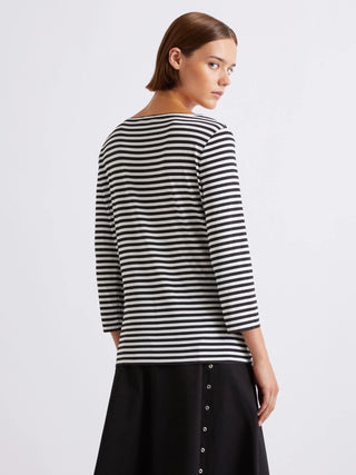 T-shirt in jersey a righe