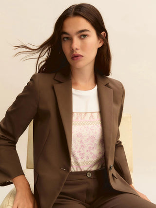 Giacca in monopetto stretch