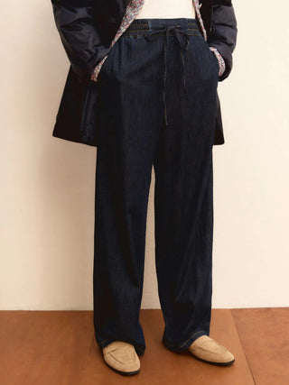 Pantalone in denim stretch